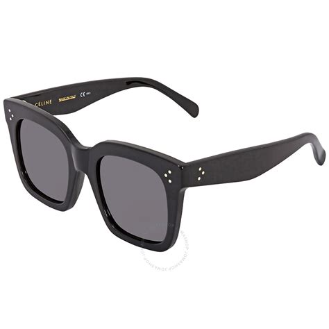 celine sunglasses cl 41076|Celine Tilda Dark Grey Square Sunglasses CL41076S 807BN 51.